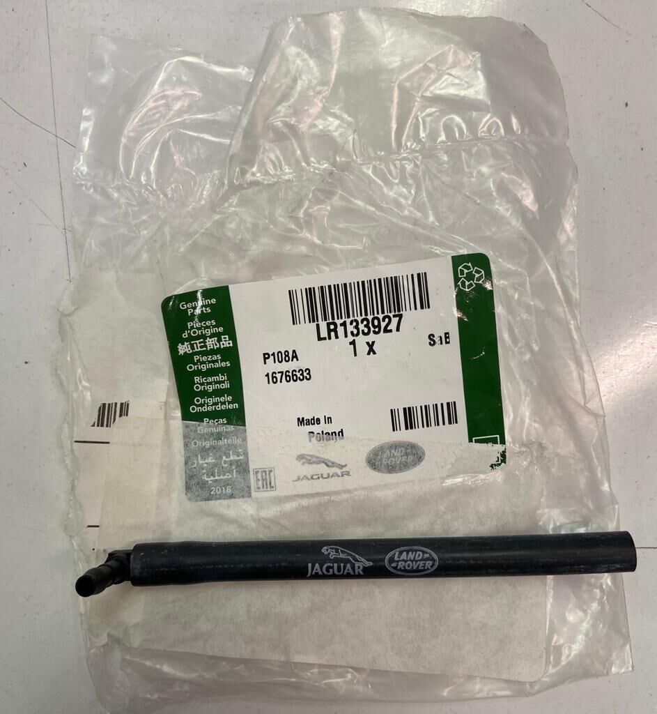 LR133927 - MOTOR TAKOZ HORTUM SAĞ (2.0L VELAR) - Land Rover