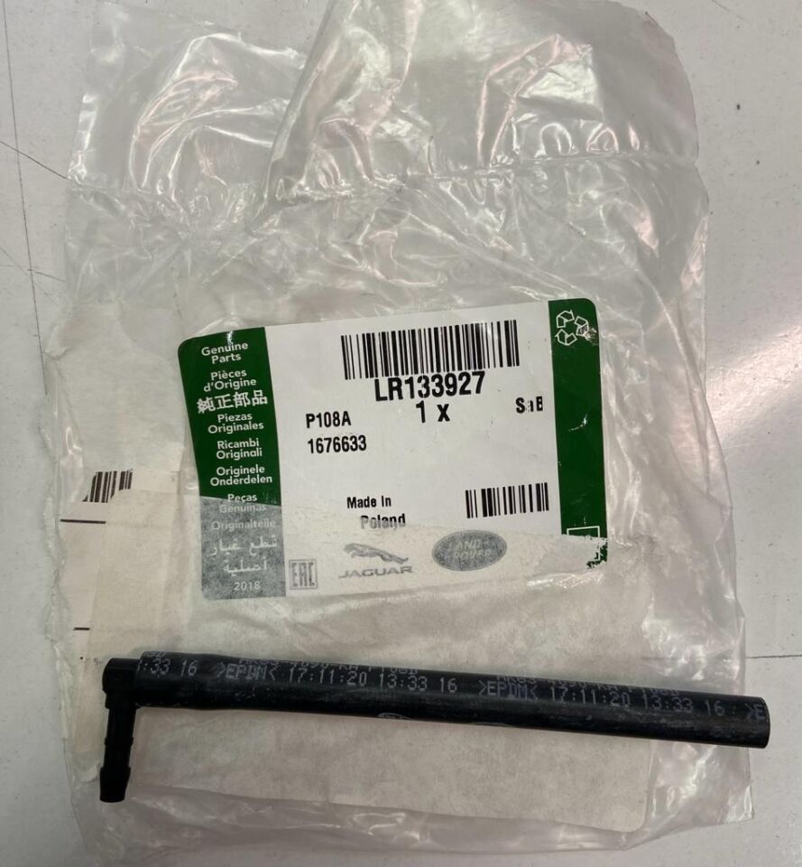 LR133927 - MOTOR TAKOZ HORTUM SAĞ (2.0L VELAR) - Land Rover