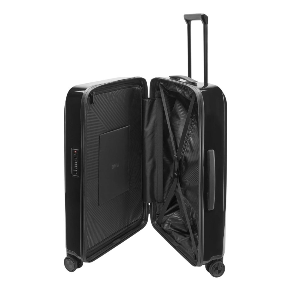80225A7C972 - BMW VALİZ TEKERLEKLİ 43 LT | SİYAH - BMW Group
