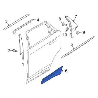 LR153980 - ÖN KAPI DIŞ ÇITA SOL/ATLAS (VELAR) - Land Rover