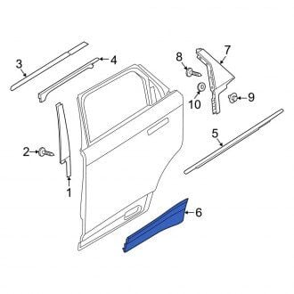 LR153980 - ÖN KAPI DIŞ ÇITA SOL/ATLAS (VELAR) - Land Rover