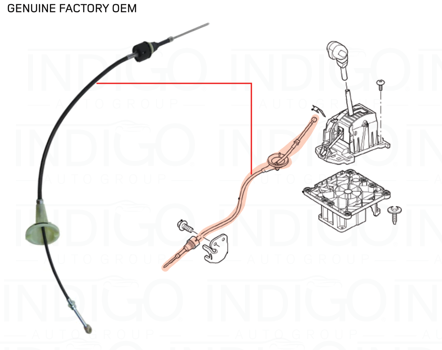 UCV500080 - VİTES TELİ 3.0 TD6 (VOGUE) - Land Rover