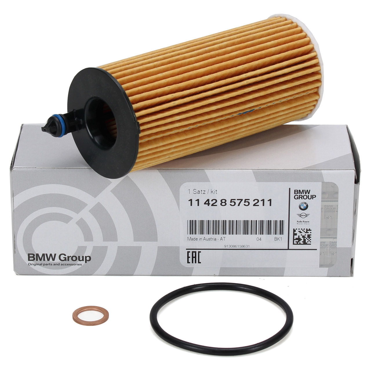 11428575211 - YAĞ FİLTRESİ | 3 Serisi G20 Kasa 320i 1.6 (B37/B38/B47/B48) - BMW Group