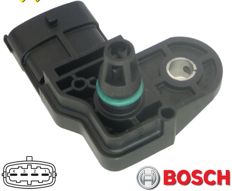 LR090375G - EMME MANİFOLD SENSÖRÜ (DİSCS.S5/EVOQUE/SPORT/VOGUE) - Bosch