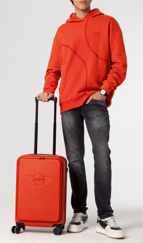 80225B320E1 - MİNİ KABARTMALI VALİZ 33 LT | KIRMIZI - BMW Group