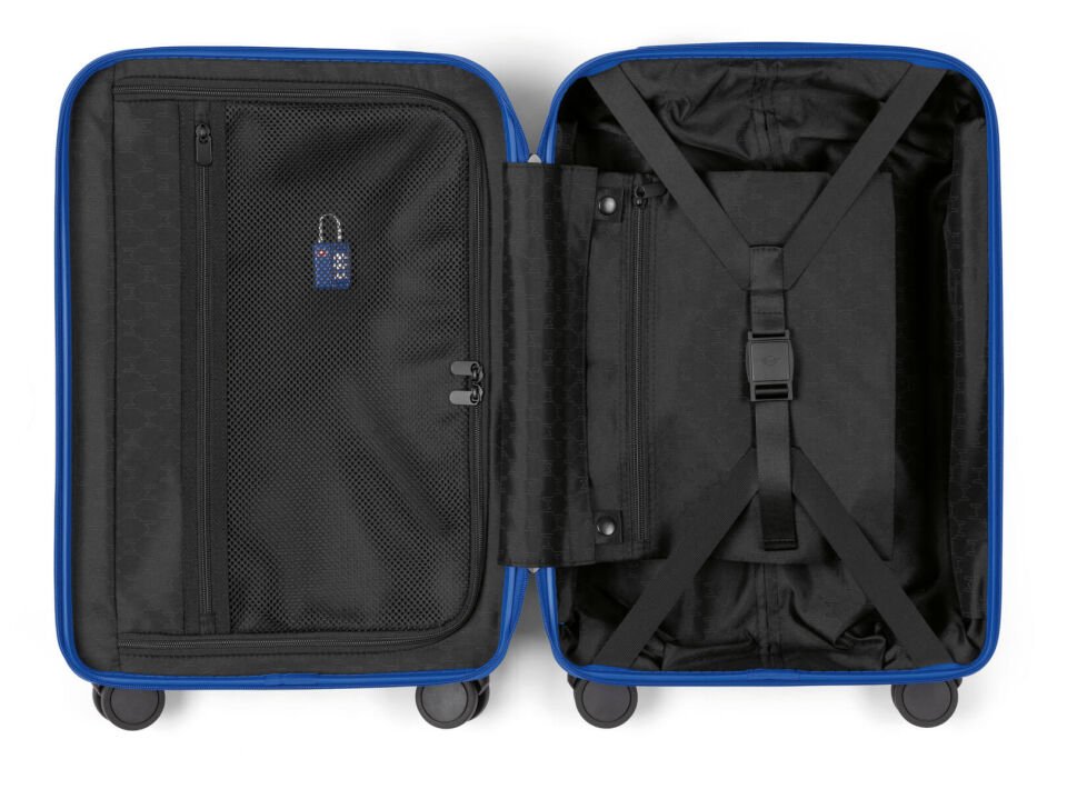 80225B320D9 - MİNİ KABARTMALI VALİZ 33 LT | MAVİ - BMW Group