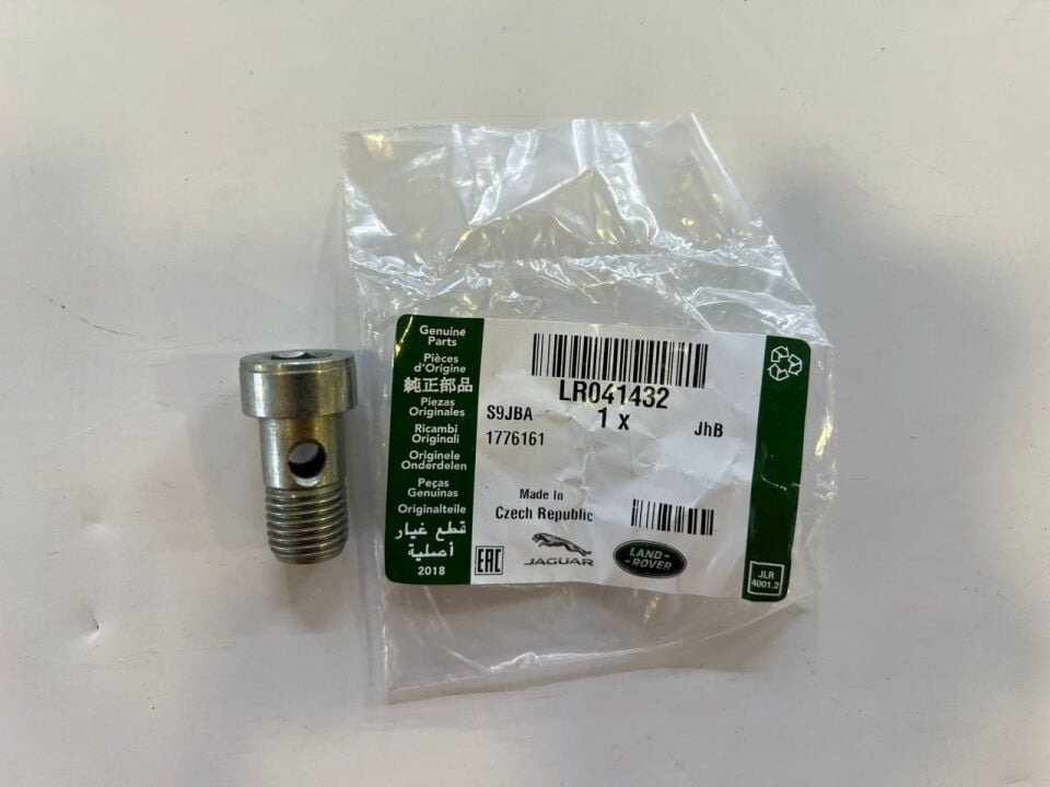 LR041432 - TURBO SU BORU CİVATASI 2.0L BNZ (EVOQUE/FREEL.2/VOGUE/SPORT) - Land Rover