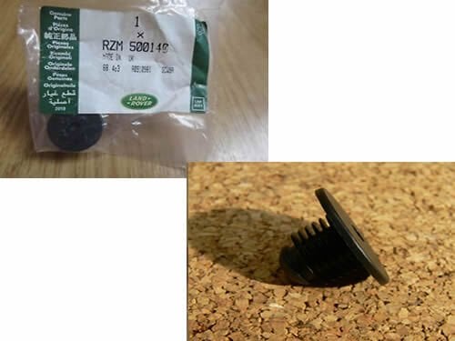 RZM500140 - ARKA TAMPON KLİPS (DİSCO/5) - Land Rover