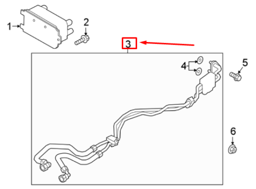 LR144587 - ŞANZIMAN YAĞ BORUSU (VOGUE 2013) - Land Rover