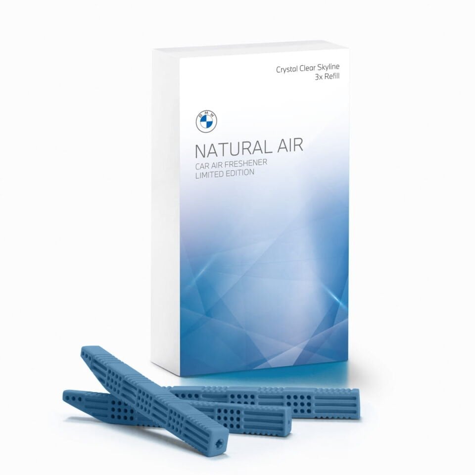 83125B5C435 - BMW ARAÇ İÇİ KOKUSU 3'LÜ SET | NATURAL AIR FRESHENER KIT CRYSTAL CLEAR SKYLINE - BMW Group