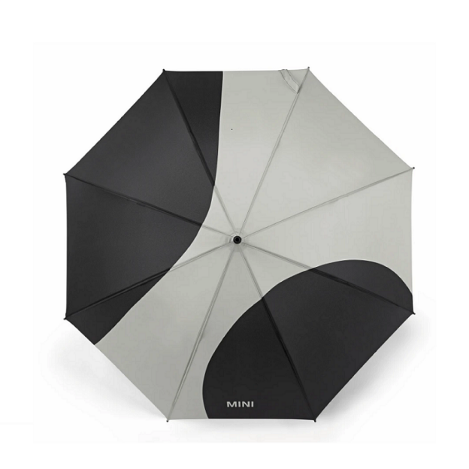 80235B320F6 - MİNİ ŞEMSİYE ÇUBUK | CAR FACE DETAİL (SİYAH-GRİ) - BMW Group