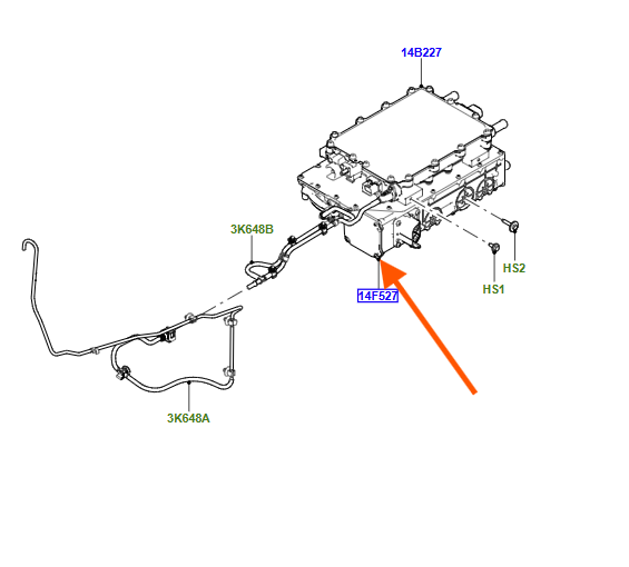 LR176603 - GÜÇ DÖNÜŞTÜRÜCÜ INVERTER 2.0 Hİ PHEV (VOGUE/SPORT) - Land Rover