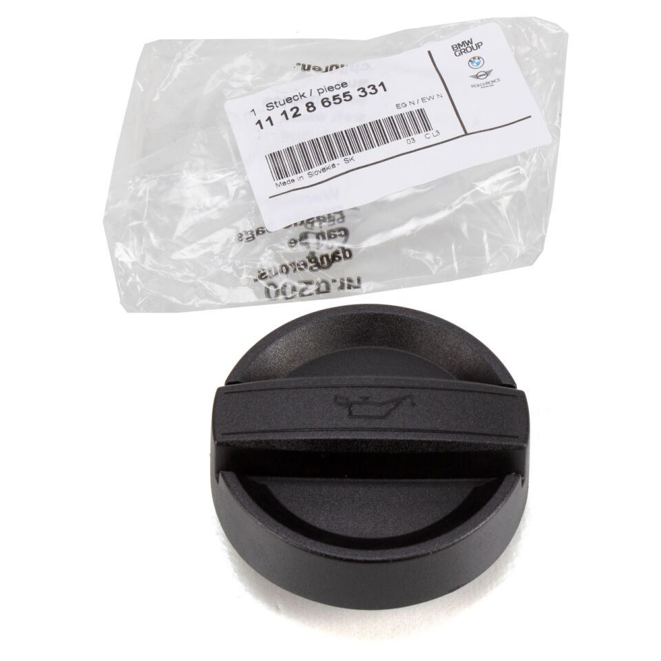 11128655331 - MOTOR YAĞ DOLUM KAPAĞI (F30 F20 F90 N26 N42 N43 N45 N46 N47 N51 N52 B37 B38 B46) - BMW Group
