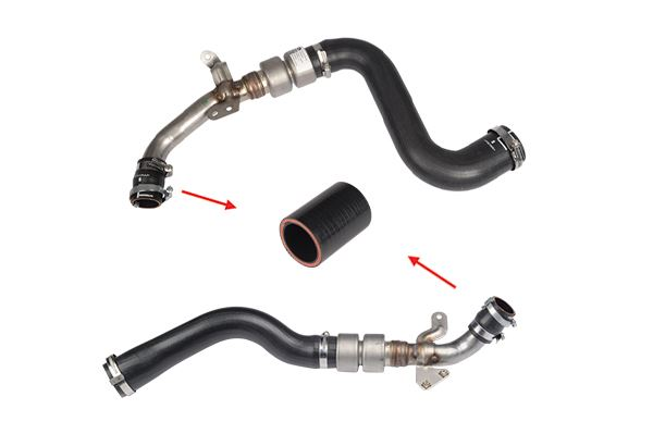 PNH500460G - İNTERCOOLER HORTUM ALT SAĞ KÜÇÜK (3.6) - İNG-İTHAL