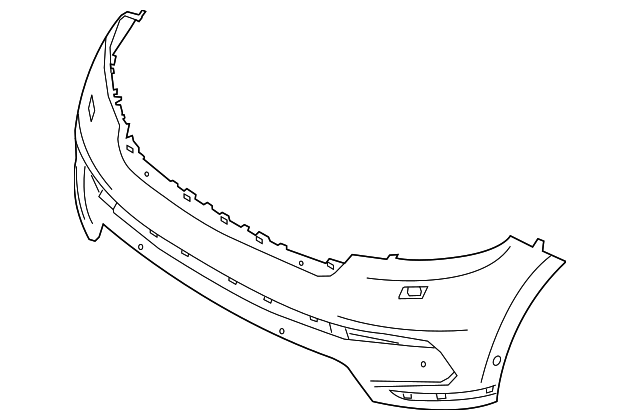 LR143259 - ÖN TAMPON (VELAR) - Land Rover