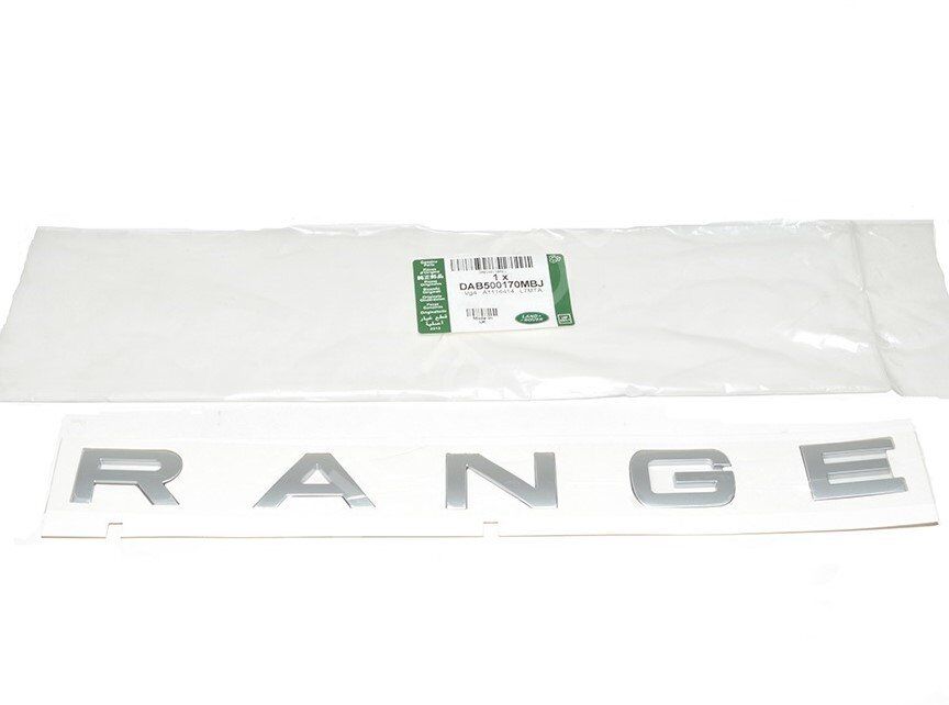 DAB500170MBJ - ÖN RANGE YAZI(2.7/3.0) - Land Rover