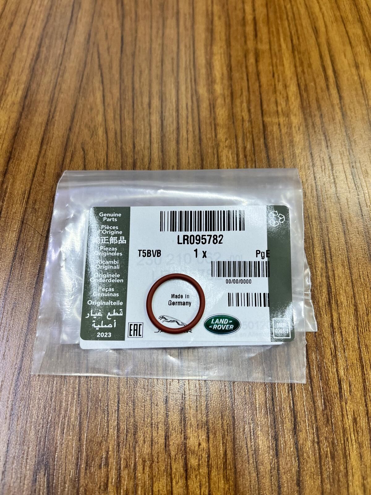 LR095782 - KRANK SENSÖR O RİNG 2.0 DZL. (DİSC.S5/DİSC.SPORT) - Land Rover