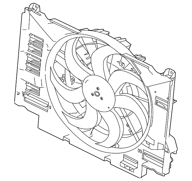 LR137842 - FAN KOMLE (VELAR) - Land Rover