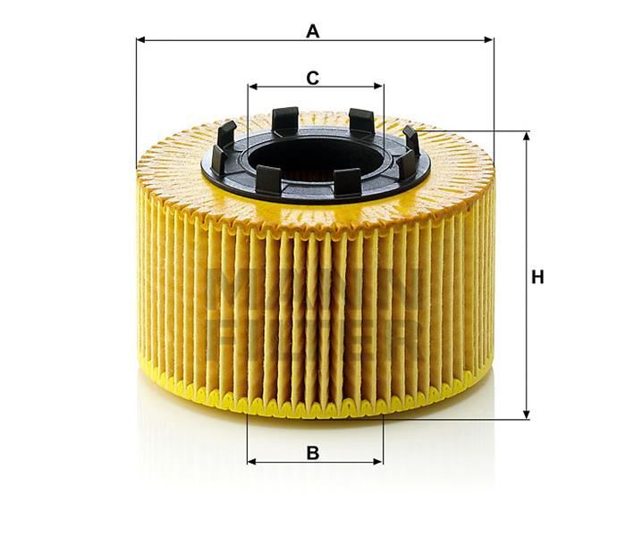JDE2464 - YAĞ FİLTRESİ (2.2 DZL X-TYPE) - Filtron