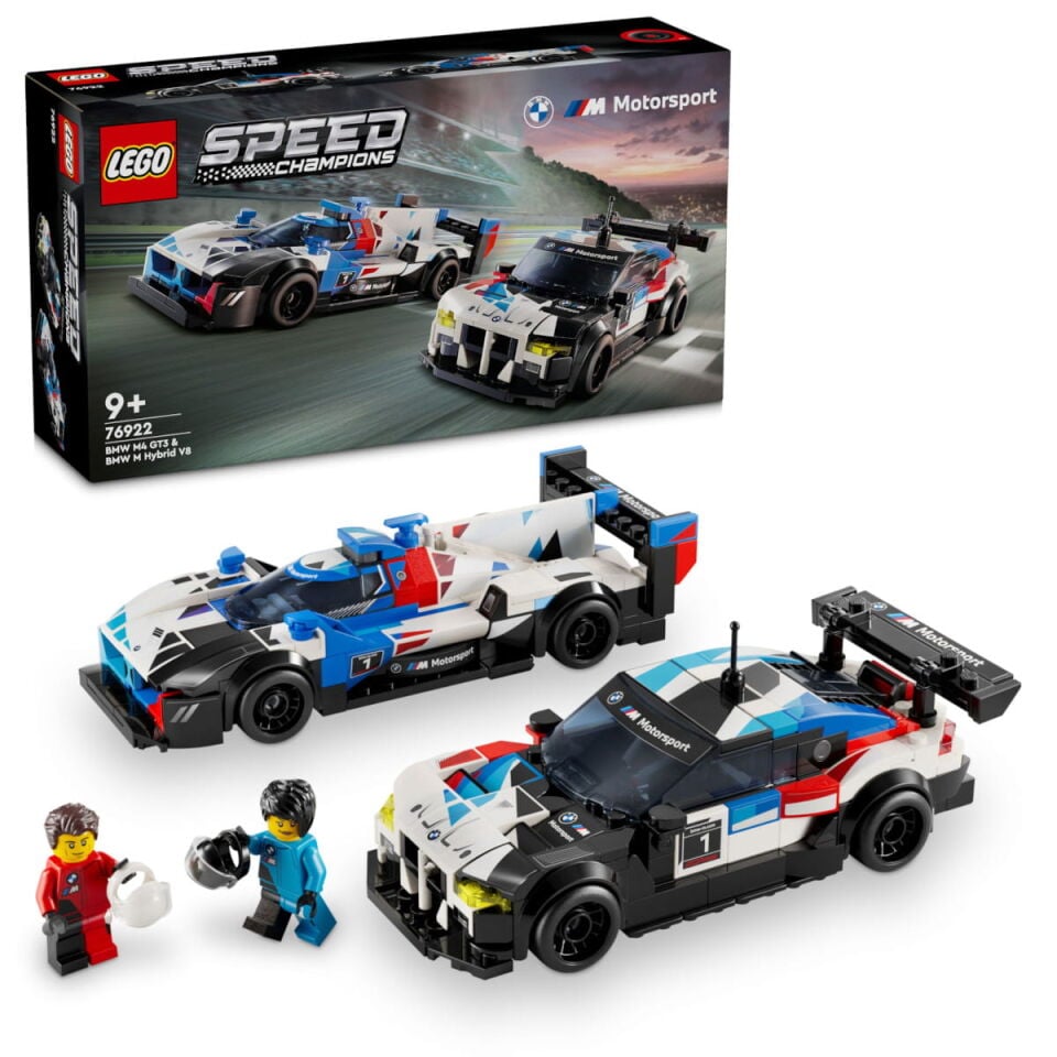 80435B308C9 - BMW LEGO MOTORSPORT SET | Speed ​​​​Champions 76922 BMW M4 GT3 ve BMW M Hybrid V8 Yarış Arabaları - BMW Group