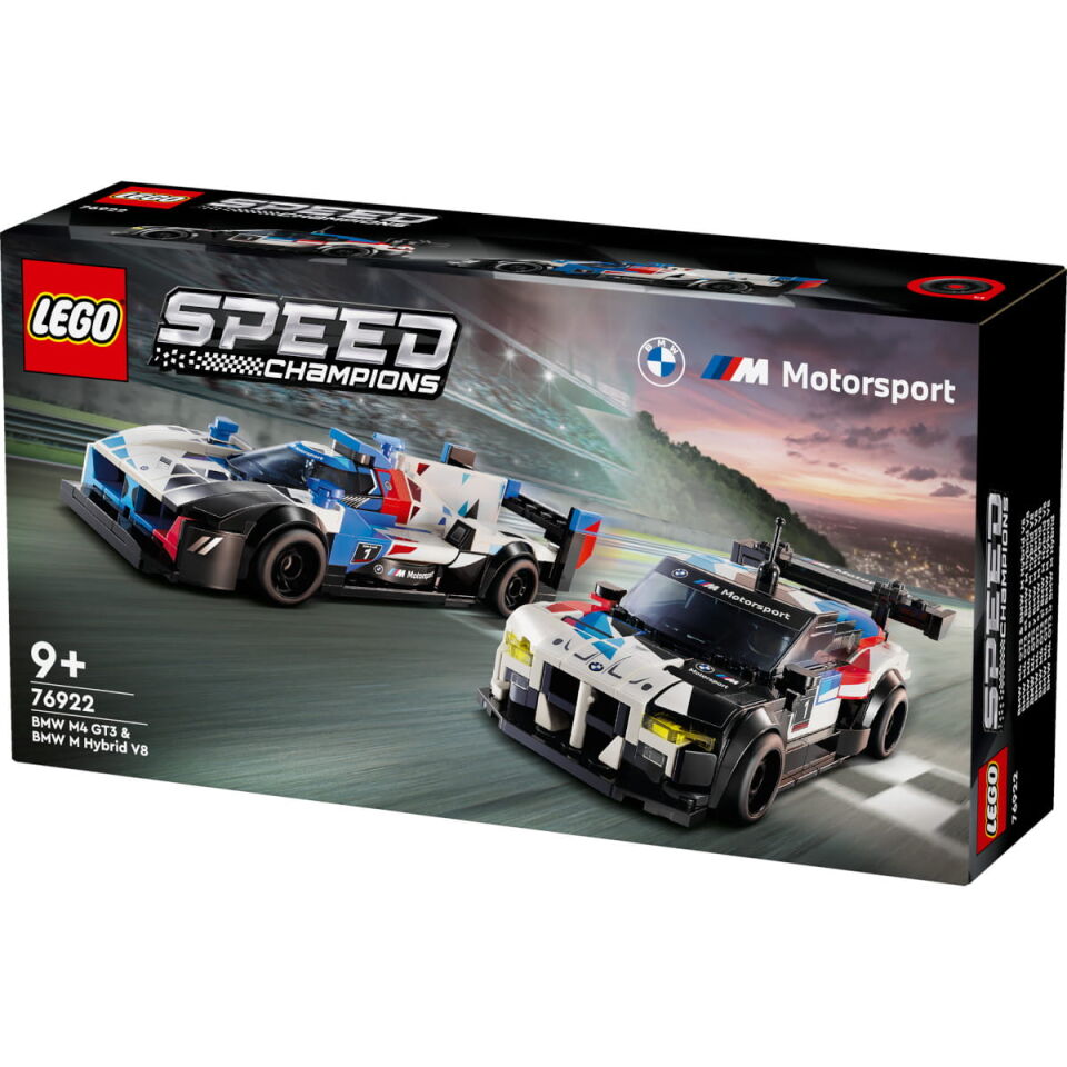 80435B308C9 - BMW LEGO MOTORSPORT SET | Speed ​​​​Champions 76922 BMW M4 GT3 ve BMW M Hybrid V8 Yarış Arabaları - BMW Group