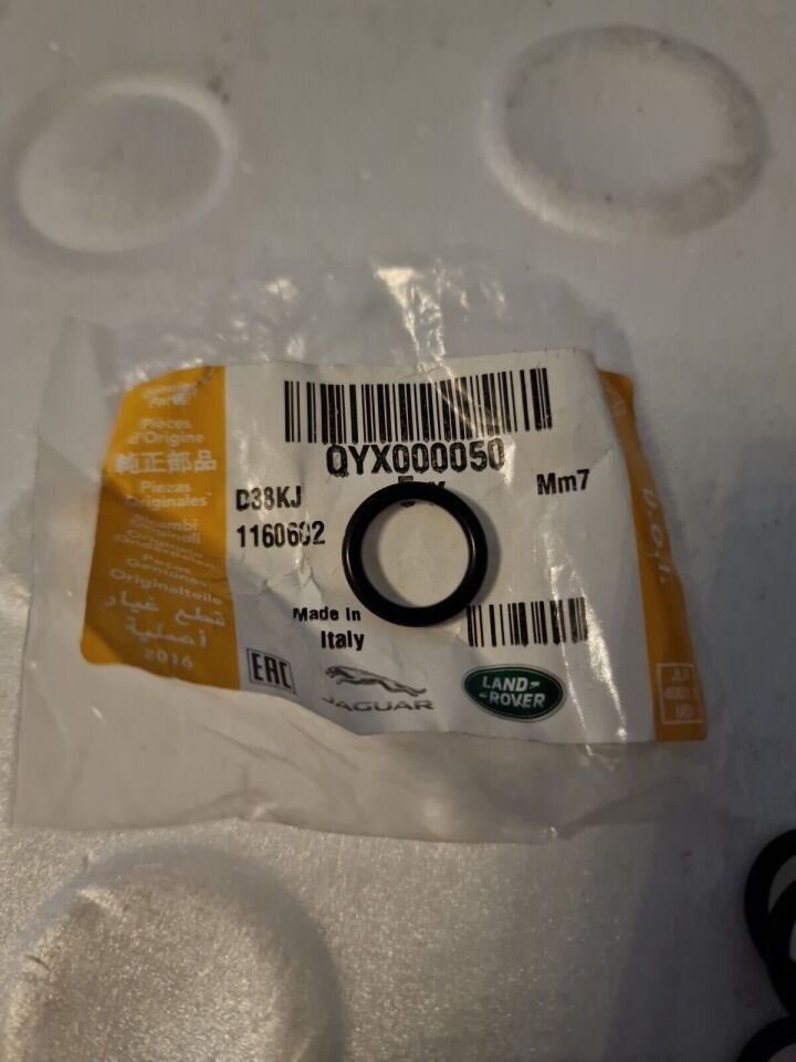 QYX000050 - DİREKSİYON BORU O-RING RR-2 - Land Rover
