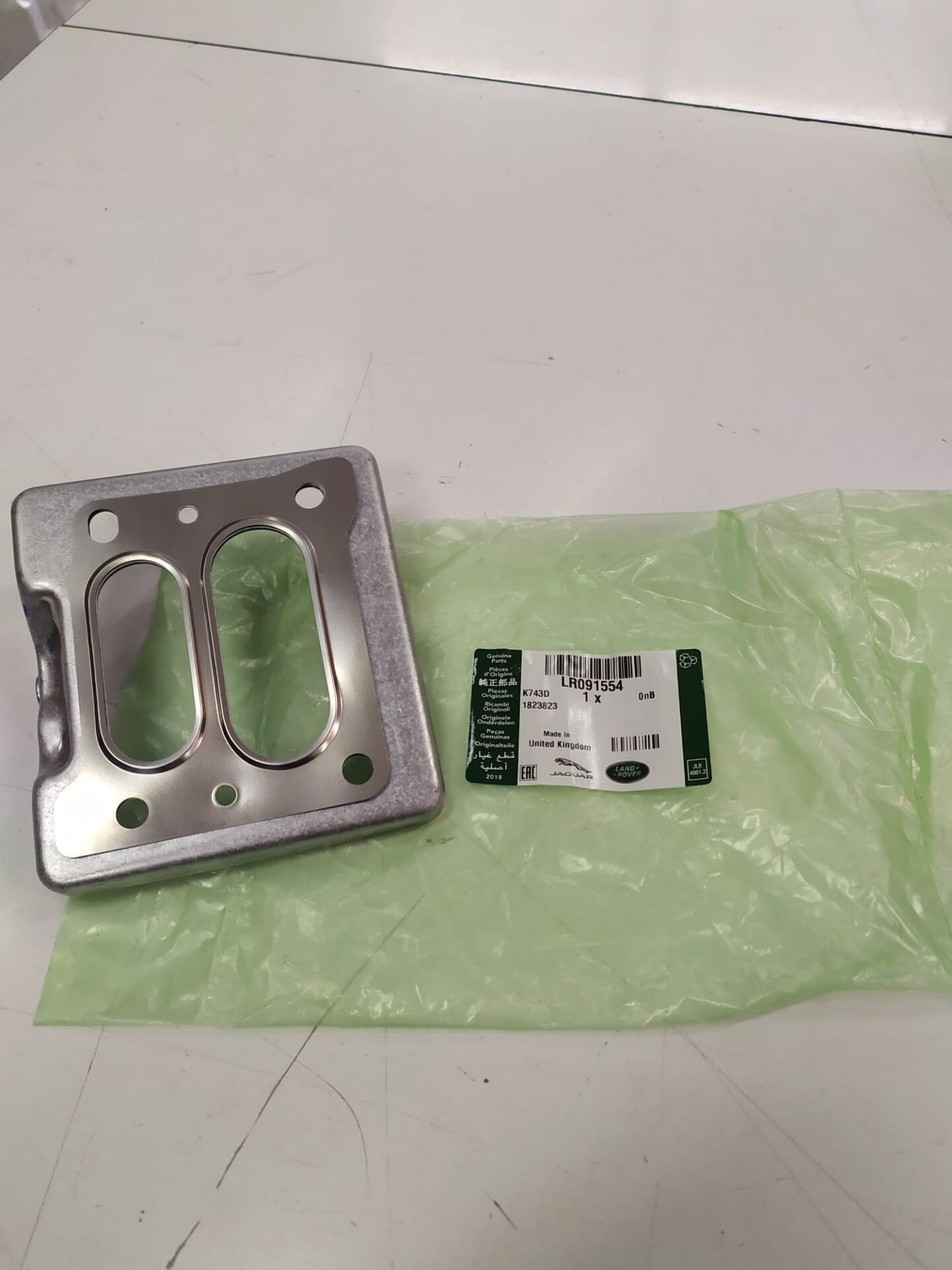 LR091554 - TURBO BOĞAZ CONTASI(NEW DEF./DİSCO-5/VOGUE/SPORT/2.0 Hİ PHEV) - Land Rover