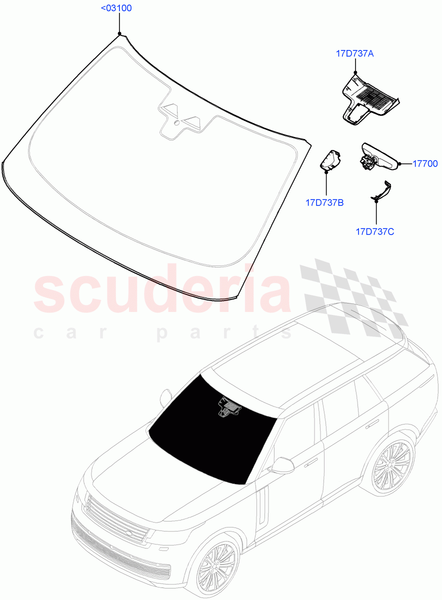LR183609 - ÖN CAM (NEW VOGUE ) - Land Rover