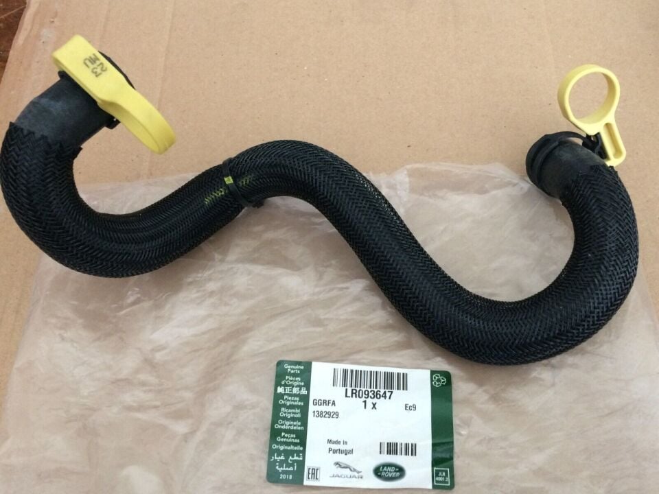 LR093647 - EGR SU GİRİŞ HORTUMU 2.0L DZL. (EVOQUE/DİSC.SPORT) - Land Rover