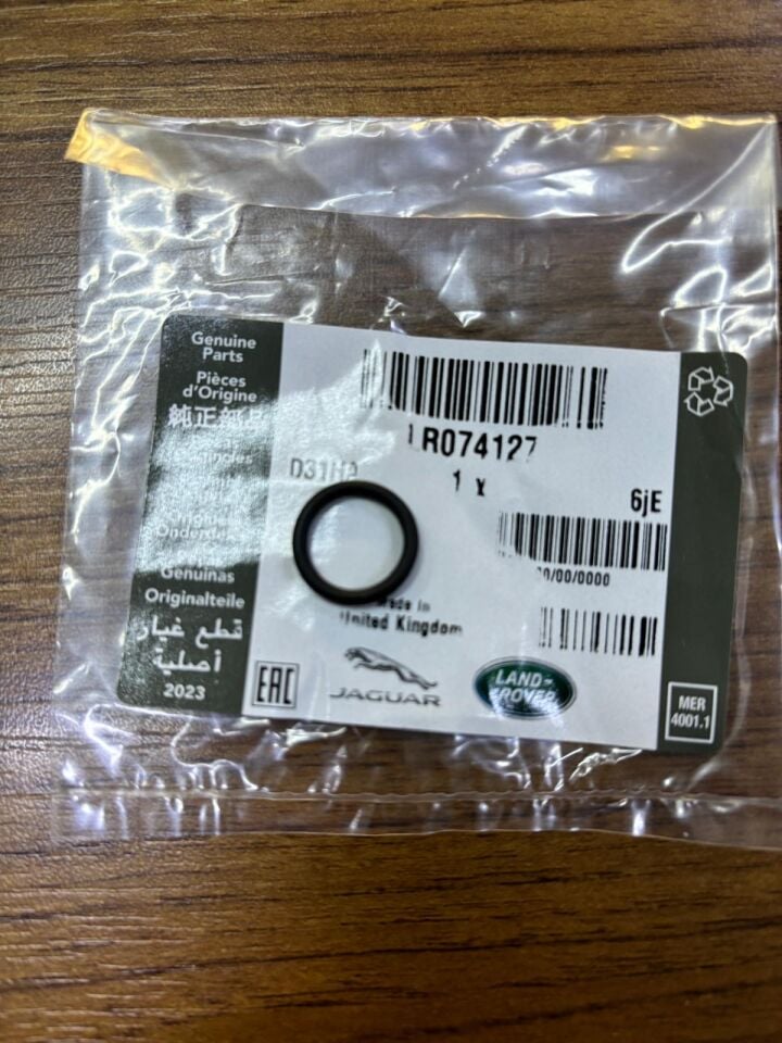 LR074127 - YAĞ SEVİYE SENSÖR ORİNG 2.0L DZL./BNZ. (DİSC.SPORT/NEW DEF.) - Land Rover