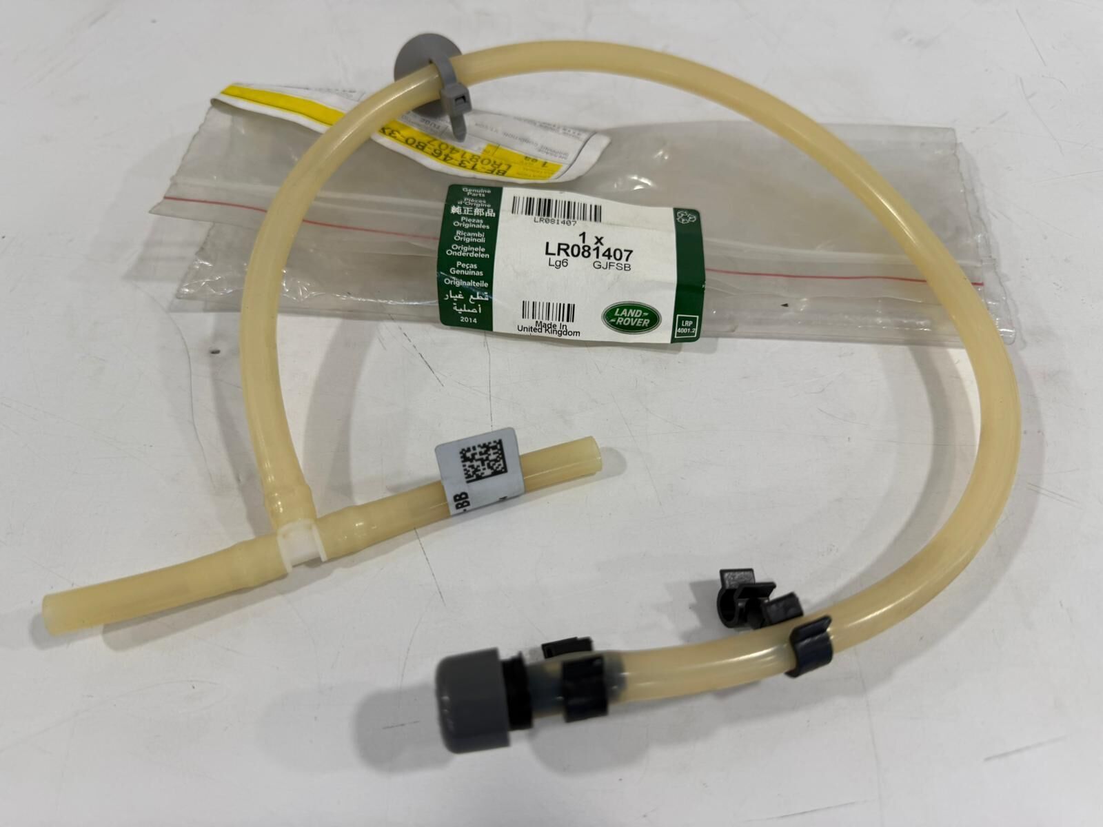 LR081407 - MARŞ MOTORU HAVALANDIRMA HORTUMU (DİSC.S5) - Land Rover