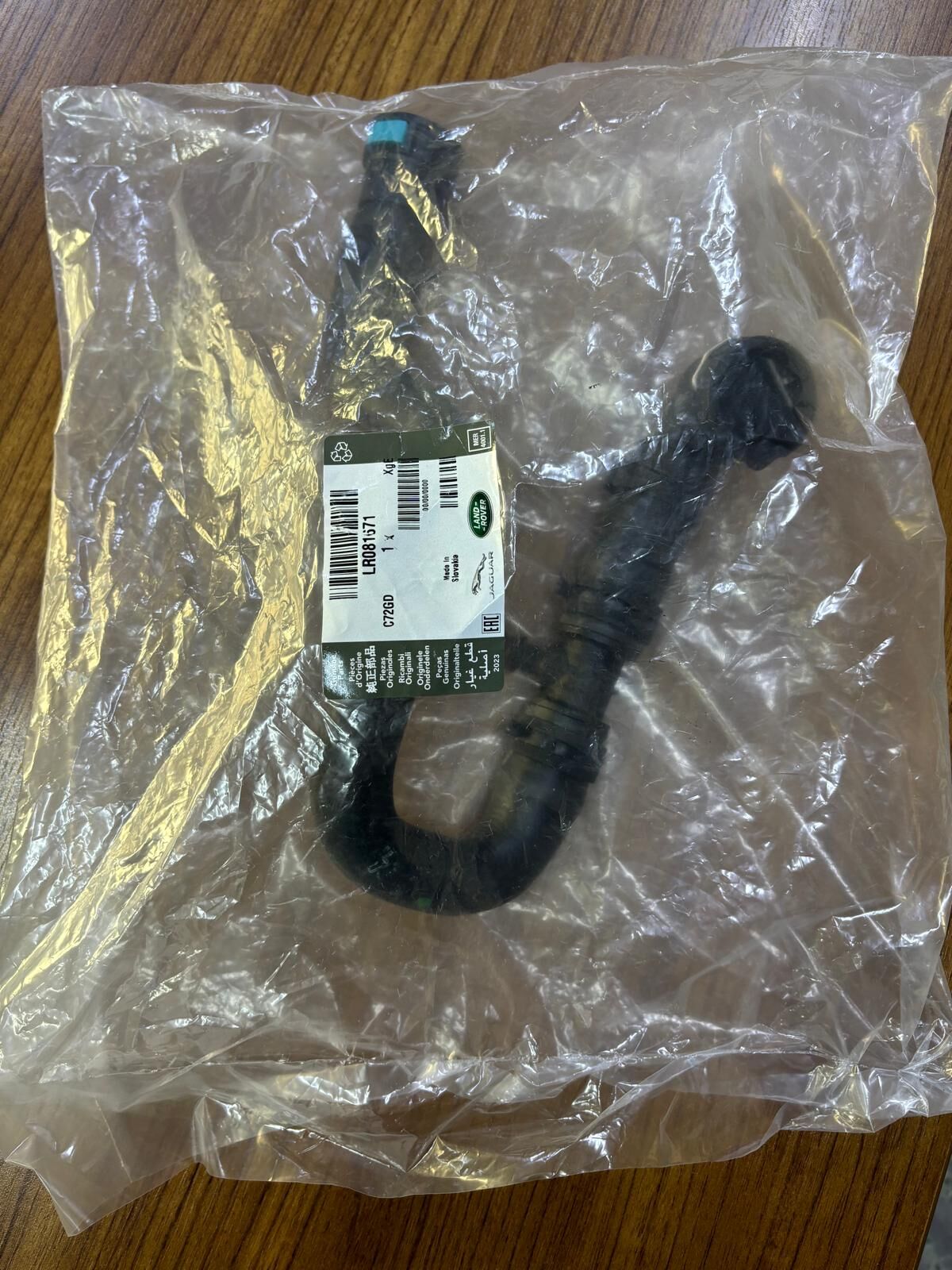 LR081671 - RADYATÖR SOĞUTMA HORTUMU 2.0 DZL. (DİSCO/5/DEF) - Land Rover